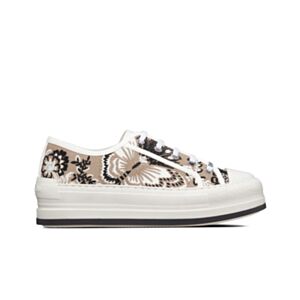 Christian Dior Women's Walk'n'Dior Platform Sneaker Cream