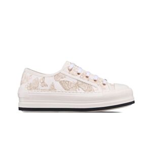 Christian Dior Women's Walk'n'Dior Platform Sneaker Golden