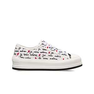 Christian Dior Women's Dioramour Walk'n'Dior Platform Sneaker White