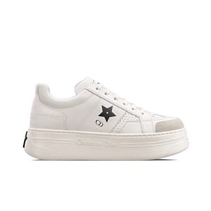 Christian Dior Women's Star Platform Sneaker White