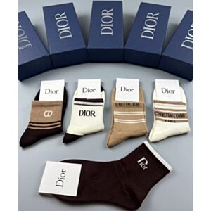Christian Dior Cotton Socks Set