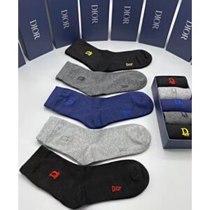 Christian Dior Cotton Socks Set