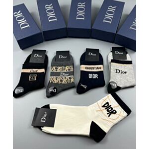 Christian Dior Cotton Socks Set