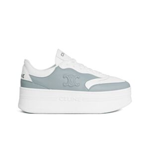 Celine Women's Block Sneaker With Triomphe In Calfskin 