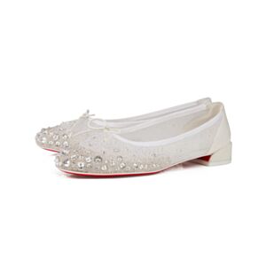 Christian Louboutin Women's Sweetie Jane Sparkling White