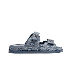 Chanel Women's Mules G45507 Blue