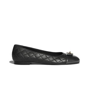 Chanel Women's Ballet Flats G45879 Black