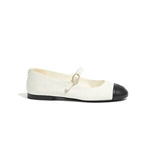 Chanel Women's Mary Janes G46379 White