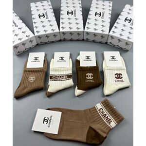 Chanel Cotton Socks Set