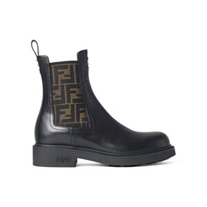 Fendi Women's Filo Chelsea Boots 8T8576 Black