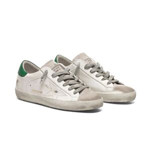 Golden Goose Unisex Superstar sneakers in leather with perforated star White