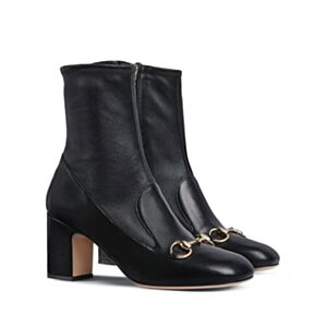 Gucci Women's Ankle Boot With Horsebit 794334 Black