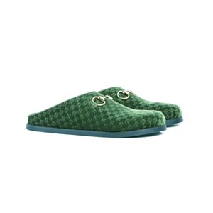 Gucci Women's Mule With Horsebit 837130 Green