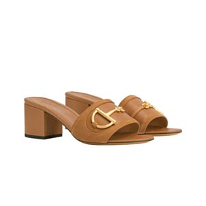 Gucci Women's Slide Sandal With Horsebit Coffee
