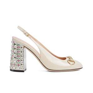 Gucci Women's Horsebit Pump With Crystals 795984 