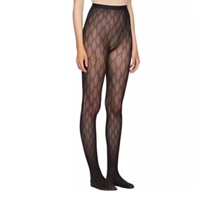 Gucci GG Supreme Knit Tights Black