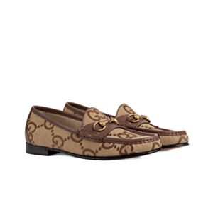 Gucci Women's Maxi Gg Loafer 727581 Dark Coffee