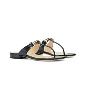Gucci Women's Horsebit Thong Sandals