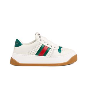 Gucci Unisex Screener Trainer With Web 771880 Green