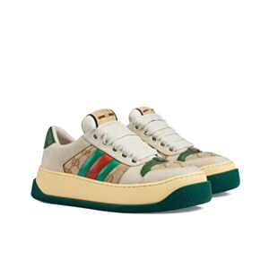 Gucci Unisex Screener Sneaker With Web 777102 