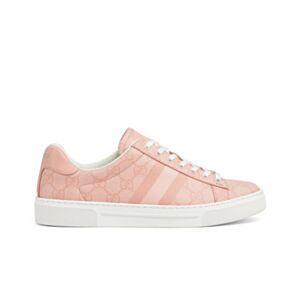 Gucci Unisex Ace Sneaker With Web 812026 Pink