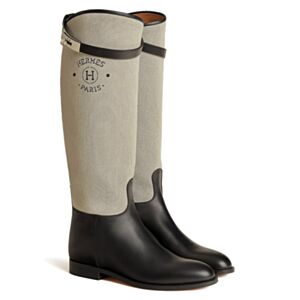 Hermes Women's Jumping Boot H231081 Cream