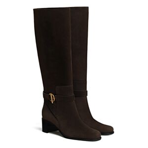 Hermes Women's Justine 50 Boot H242005 Dark Coffee