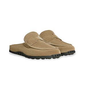 Hermes Unisex Mix Mule 261951 Gray