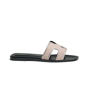 Hermes Women's Oran Sandal Light Pink