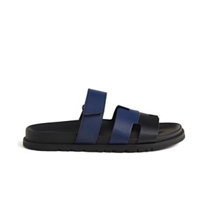 Hermes Unisex Chypre Sandal Dark Blue