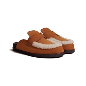 Hermes Unisex Go Mules H232140 Orange
