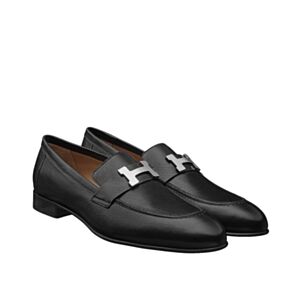 Hermes Women's Paris Fitted Loafer Black