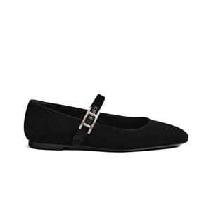 Hermes Women's Jane Ballet Flat Black