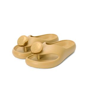 Loewe Foam Pebble Sandal Apricot
