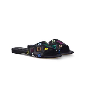 Louis Vuitton Women's LV x TM 6AM Flat Mule Black