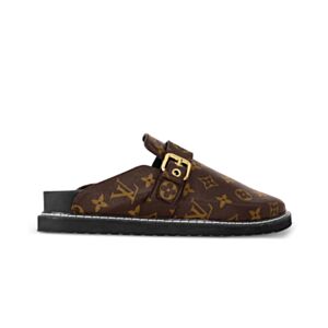 Louis Vuitton Unisex LV Cosy Flat Comfort Clogs 1AAW6S Brown