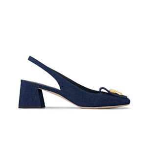Louis Vuitton Women's Shake Slingback Pump 1ACGGE Dark Blue