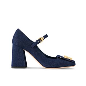 Louis Vuitton Women's Shake Mary Jane Pump 1ACGST Dark Blue