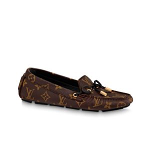 Louis Vuitton Women's Gloria Flat Loafer 1ABUZO Brown