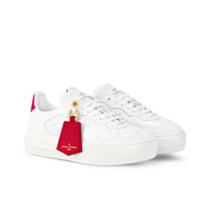 Louis Vuitton Women's LV Groovy Platform Sneaker 1AGUUM White