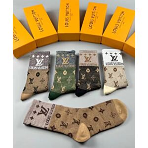 Louis Vuitton Cotton Socks Set