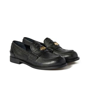 Miumiu Women's Calfskin Penny Loafers Black