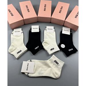 Miumiu Cotton Socks Set