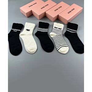 Miumiu Cotton Socks Set