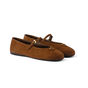 Prada Women's Suede Ballerinas