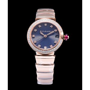 Bvlgari Lvcea Diamonds Automatic Watch Blue