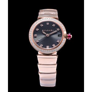 Bvlgari Lvcea Diamonds Automatic Watch Black