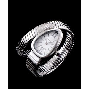 Bvlgari Stainless Steel Automatic Watch White