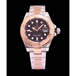 Rolex Yacht Master Watch Automatic Full Gold Black