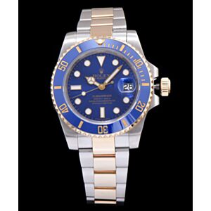 Rolex Submariner Automatic Watch with Dimond Blue